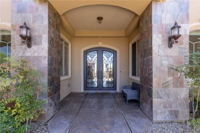 Wake up to panoramic golf course views at this custom home