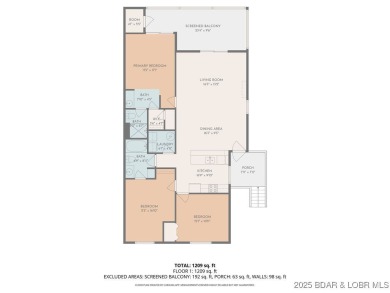 Welcome home to the Osage Vista's community. This top floor unit