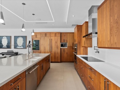 Newly built waterfront estate offering 70 feet of direct