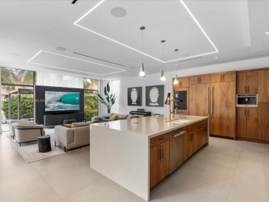 Newly built waterfront estate offering 70 feet of direct