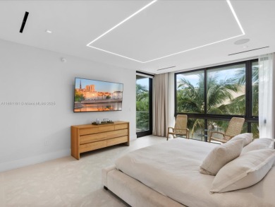 Newly built waterfront estate offering 70 feet of direct