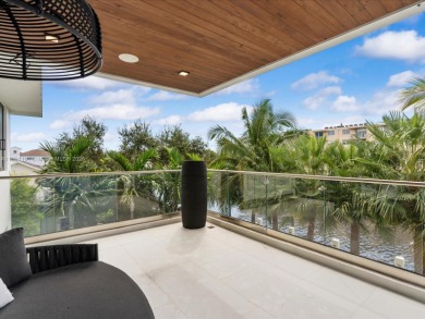 Newly built waterfront estate offering 70 feet of direct