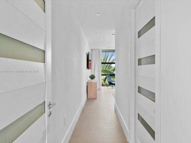 Newly built waterfront estate offering 70 feet of direct