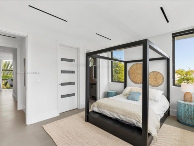 Newly built waterfront estate offering 70 feet of direct