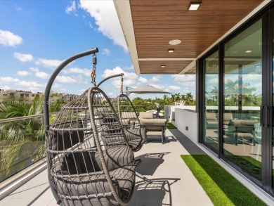 Newly built waterfront estate offering 70 feet of direct