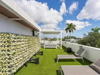 Newly built waterfront estate offering 70 feet of direct