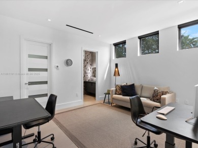 Newly built waterfront estate offering 70 feet of direct