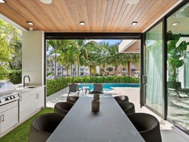 Newly built waterfront estate offering 70 feet of direct