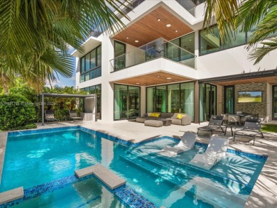 Newly built waterfront estate offering 70 feet of direct