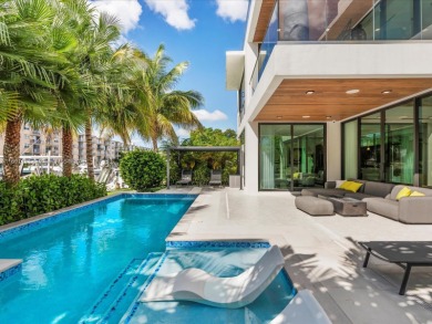 Newly built waterfront estate offering 70 feet of direct