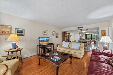 Just listed in the highly desirable Country Club Apartments at