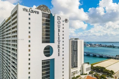 Enjoy breathtaking views of Biscayne Bay and Downtown Miami from