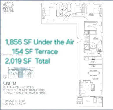 Sophisticated modern residence at 400 Sunny Isles with panoramic