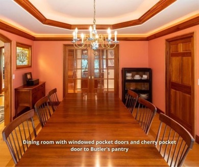 This distinctive architect designed residence with 3 floors and