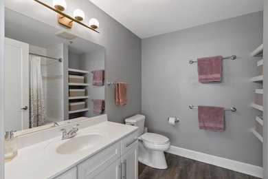 Desirable open floor plan at the luxury Marina Condominiums in