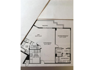 THIS ORIGINAL 1 BED 1 DEN CONVERTED INTO 2 BEDS 2 BATHS has been