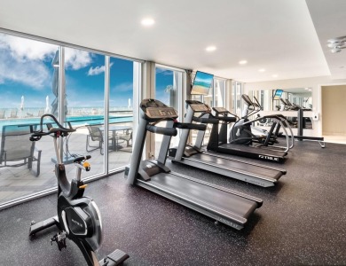 FULLY RENOVATED - Set high on the 10th floor with direct Gulf