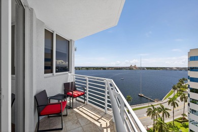 Waterfront residence directly off Flagler Drive with a rarely