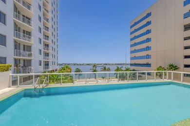 Waterfront residence directly off Flagler Drive with a rarely