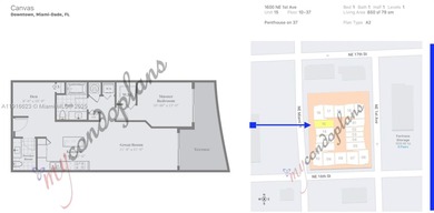 High floor 1 bedroom+den,1.5 bath condo with stunning panoramic