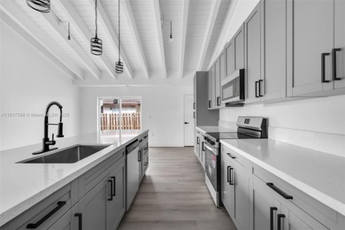 Fully remodeled 3BR home on a corner lot featuring a modern