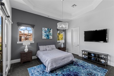 Wake up to panoramic golf course views at this custom home