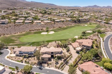 Wake up to panoramic golf course views at this custom home