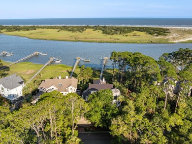An elegant classic with spectacular views on one of Seabrook