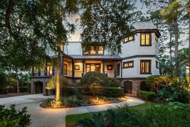 An elegant classic with spectacular views on one of Seabrook