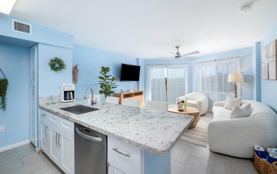 Professionally remodeled and fully furnished, this stunning unit