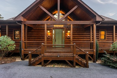 This mountainside retreat, built in 2018 by Brown Haven Homes
