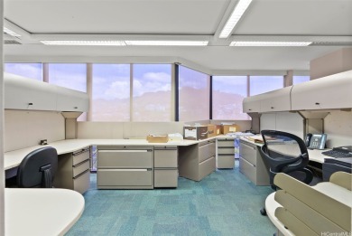 Space is currently configured as a large office with storage