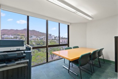 Space is currently configured as a large office with storage