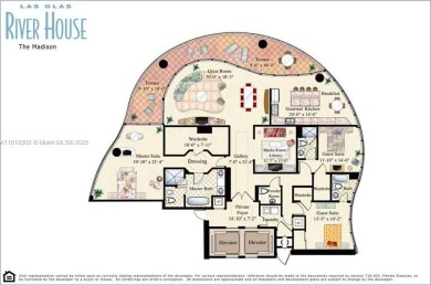 Beautifully furnished 3/3.5 - 39th floor Madison at the Las Olas