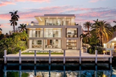 Luxurious three story waterfront estate newly constructed in