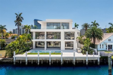 Luxurious three story waterfront estate newly constructed in