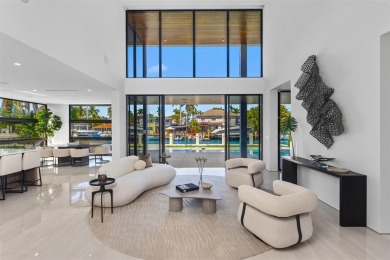 Luxurious three story waterfront estate newly constructed in