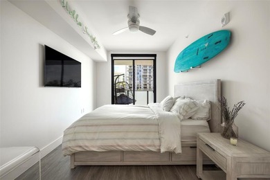 Beach-chic 2-story contemporary glass wrapped corner residence