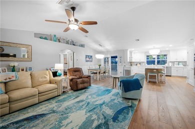 Located on the quiet South End of Estero Island, this stunning