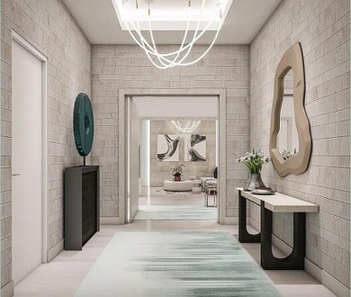 Residence 115G offers 3 bedrooms, 3.5 baths, and a private den