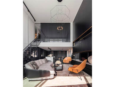 A fusion of architecture and high design, this sophisticated