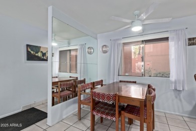 This highly desired ground level home provides great views and