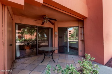 This highly desired ground level home provides great views and