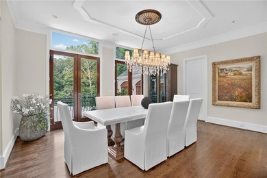 Stunning European-inspired estate nestled on a private, gated