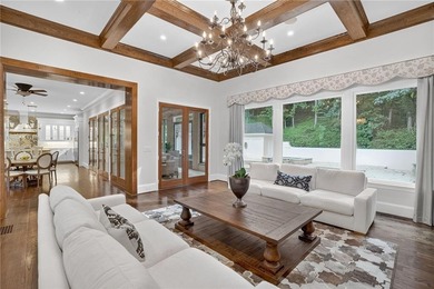 Stunning European-inspired estate nestled on a private, gated