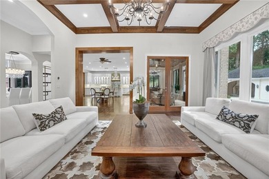 Stunning European-inspired estate nestled on a private, gated