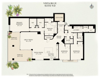 This ultra-luxury Condominium Unit with a S.W. exposure, and