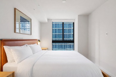 Fully furnished 600 SF 1-bed at The Crosby Miami Worldcenter, a