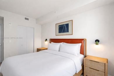 Fully furnished 600 SF 1-bed at The Crosby Miami Worldcenter, a