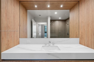 Fully furnished 600 SF 1-bed at The Crosby Miami Worldcenter, a